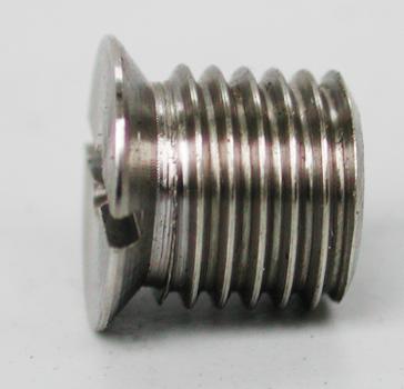 Preview: Zündlocheinsatz M8x1,0mm aus Edelstahl mit konischem  9,6 mm Rand