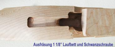 Preview: Bausatz  Jägerbüchse CM 3,  1 1-8" .54 Rice Match Grade Lauf, Chambers Steinschloss