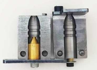 .448 - 350 Grain, 11,38 mm, Hensel Minie, Einzelkokille für Bristlen