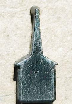 Preview: Perlkorneinsatz für Korntunnel, 1,0mm Perle, aus Vollmaterial gefräst