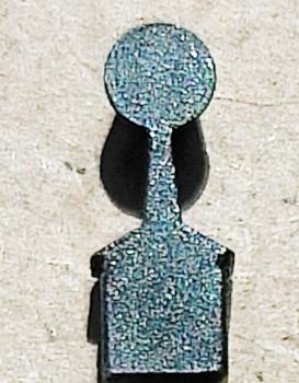 Preview: Perlkorneinsatz für Korntunnel, 3,0mm Perle, aus Vollmaterial gefräst