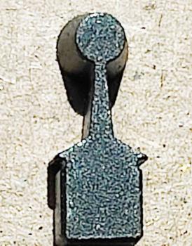 Preview: Perlkorneinsatz für Korntunnel, 3,0mm Perle, aus Vollmaterial gefräst