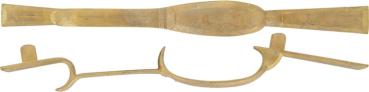 Abzugsbügel Bivins schmal, Bronze