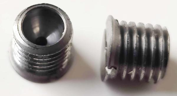 Edelstahl Zündlocheinsatz .250x28
