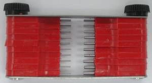 Prüfstifte 0,45 mm bis 1,5mm,  20 Lehren zum Messen von Pistonbohrungen,
