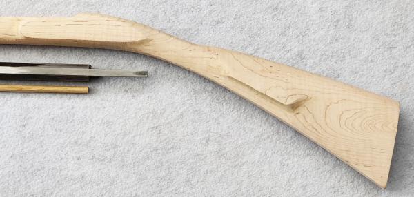 Bausatz Lehigh Longrifle, CM 4 Vollschaft, Premium .45 Rice Lauf , Chambers Siler