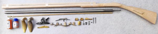 Bausatz Lehigh Longrifle, CM 4 Vollschaft, Premium .45 Rice Lauf , Chambers Siler