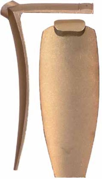 Schaftkappe, Bivins 1, Bronze