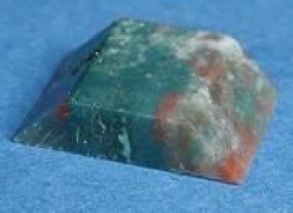 Match-Feuerstein Jaspis, 12x14x3,5mm