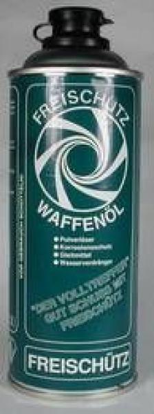 Freischütz Waffenöl GRÜN, flüssig mit Grafit, 500ml Nachfüllflasche