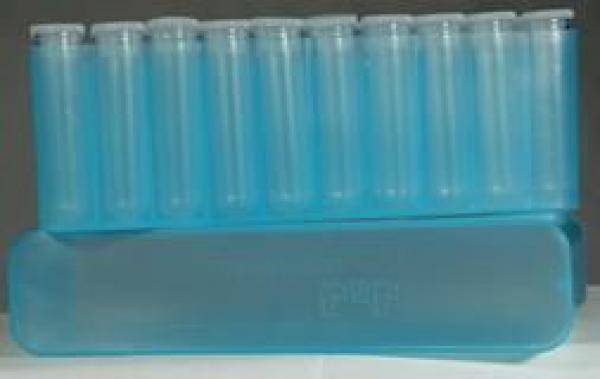 20 Pulverröhrchen 100 Grain im Stülpdeckel-Etui 3