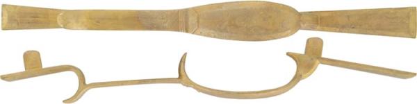 Abzugsbügel Bivins schmal, Bronze