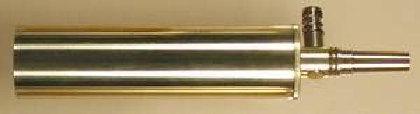 Pulverflasche groß,  mit 30 Grain Meßstutzen