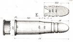 .413 - 300 Grain,  10,4mm Geschoss für Vetterli Mod. 1869