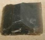Feuersteine aus schwarzem Flint, ca. 19x19mm
